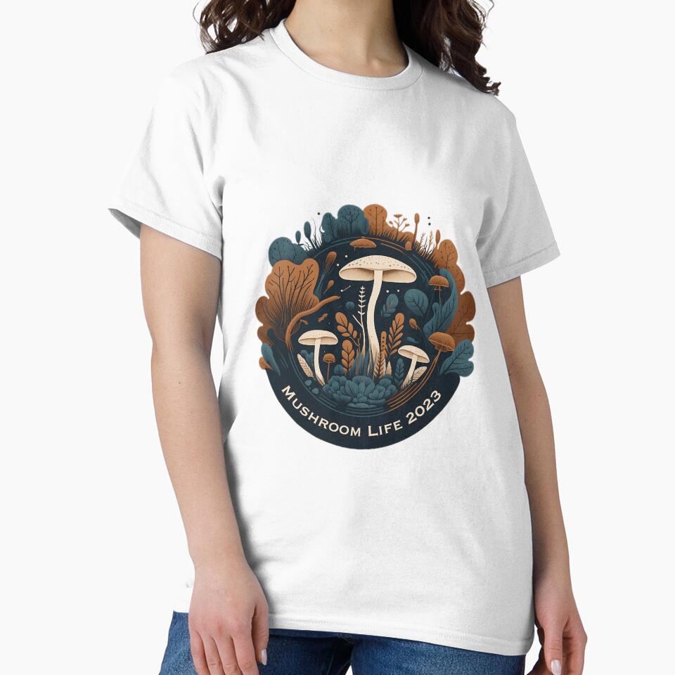 Mushroom Life 2023 by UlDesigns T-Shirts, Hoodie, Sweatshirt | BlankRebels.com (Image 2)
