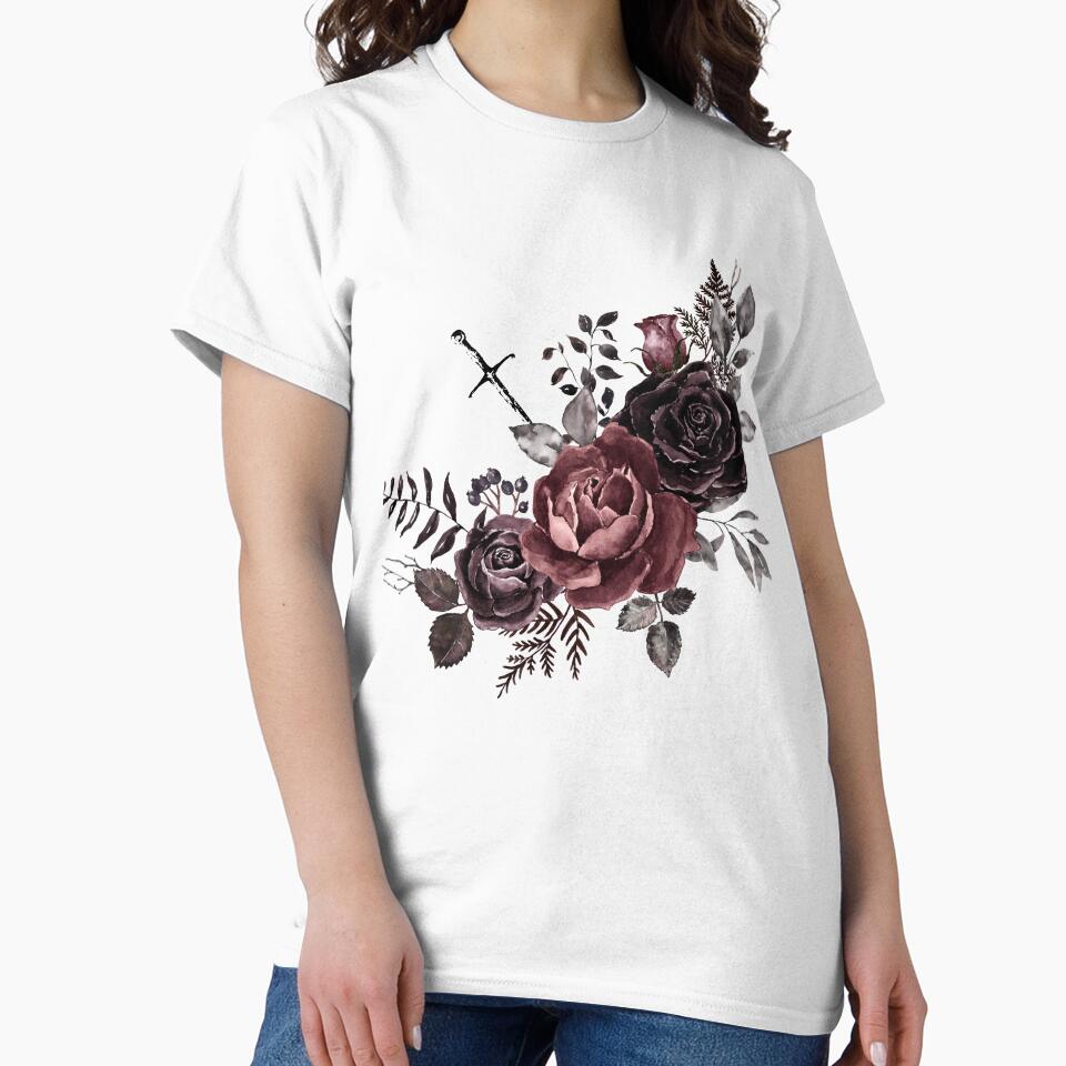 GOTHIC ROSES by Fk1STL3® T-Shirts, Hoodie, Sweatshirt | BlankRebels.com (Image 2)