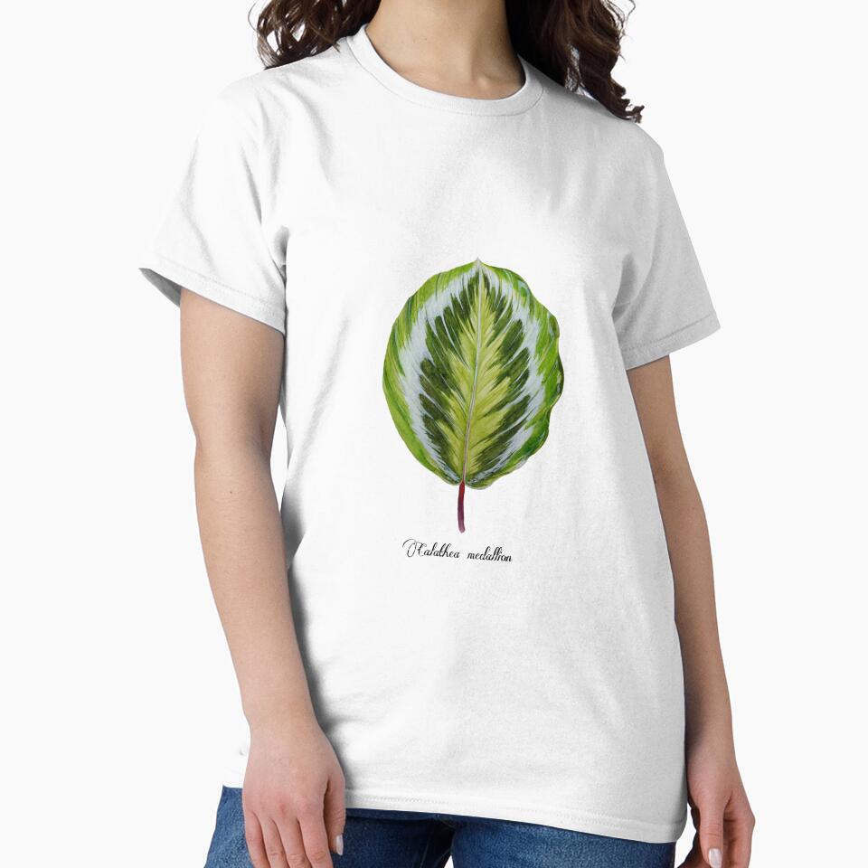 Calathea medallion by bluejayknits T-Shirts, Hoodie, Sweatshirt | BlankRebels.com (Image 2)