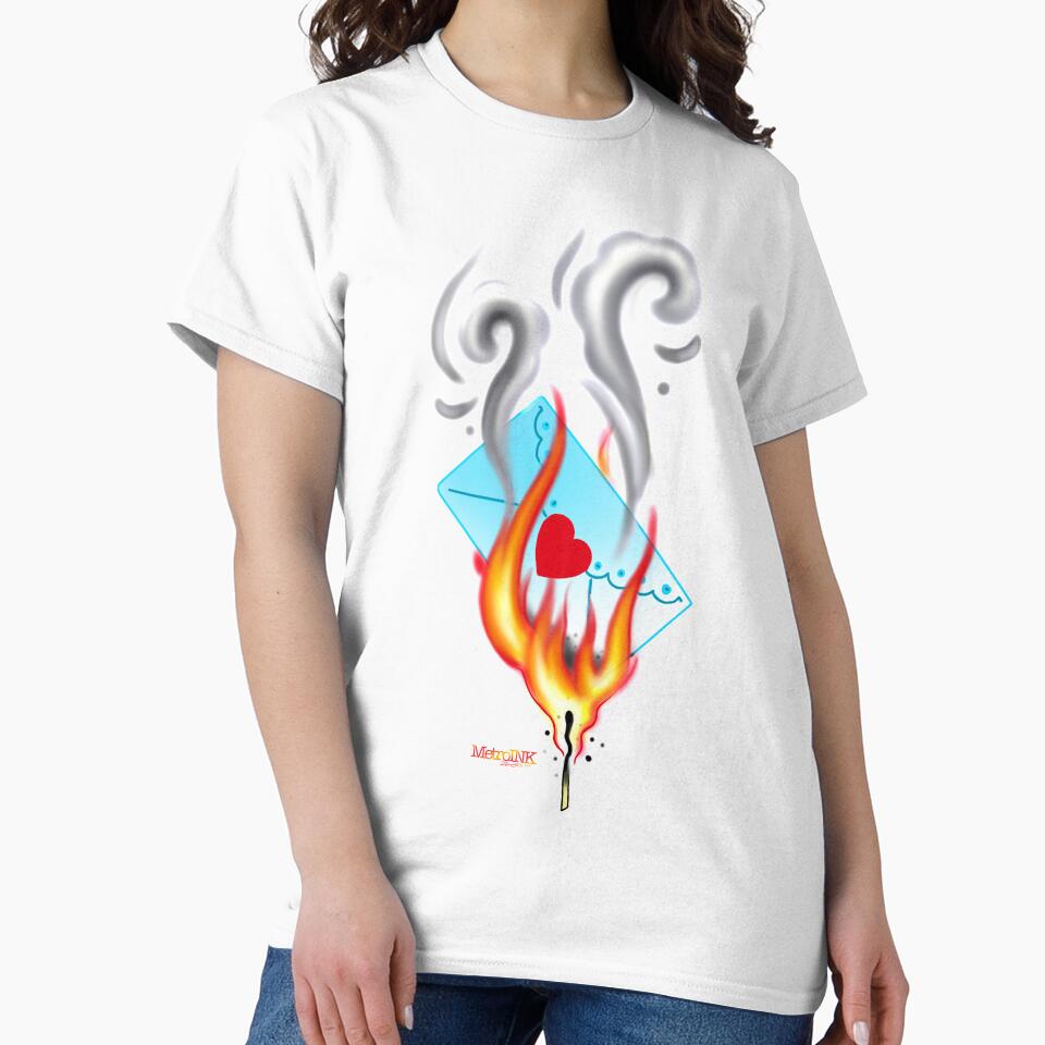 Up In Flames by MetroInk T-Shirts, Hoodie, Sweatshirt | BlankRebels.com (Image 2)