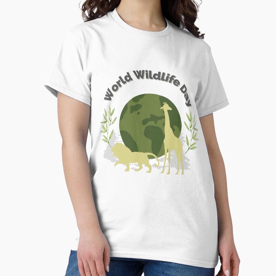 World Wildlife day by MedEla  ⭐⭐⭐⭐⭐ T-Shirts, Hoodie, Sweatshirt | BlankRebels.com (Image 2)