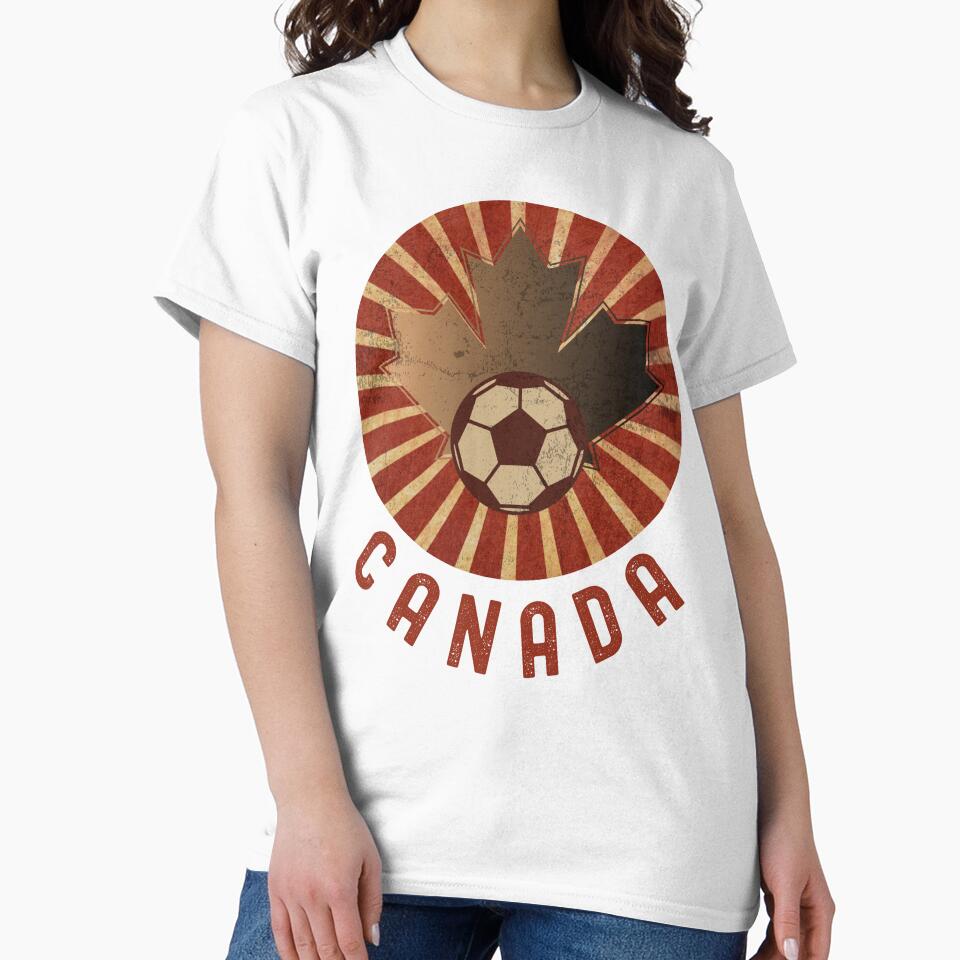 Canada Team Jersey-Retro Style-Canada Soccer Team-Canada Soccer -202-CANMNT-CANWNT by SighFly52