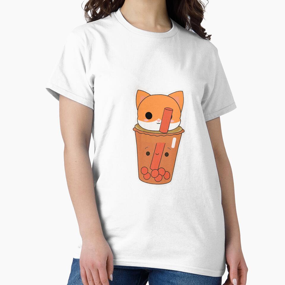 Orange Cat Bubble Tea by melthemoose