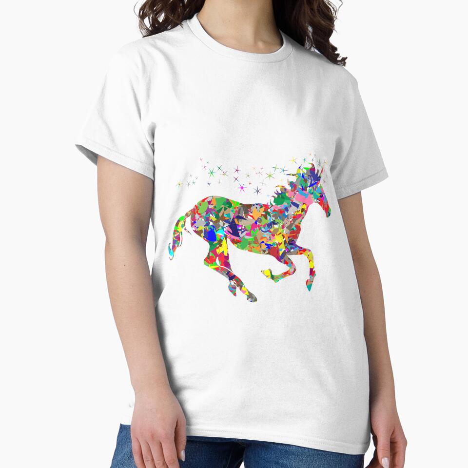 Multicolored Unicorn Merchandise by cindyfordyce T-Shirts, Hoodie, Sweatshirt | BlankRebels.com (Image 2)