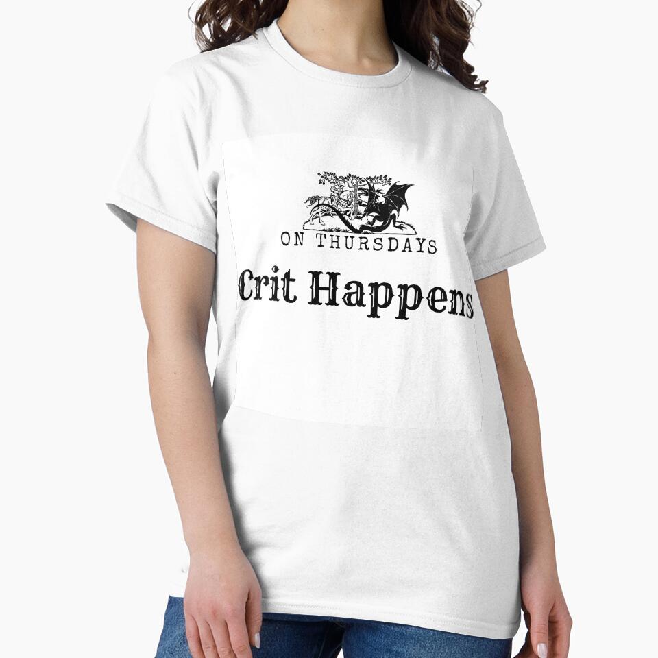 On Thursdays crit happens by fiabug T-Shirts, Hoodie, Sweatshirt | BlankRebels.com (Image 2)
