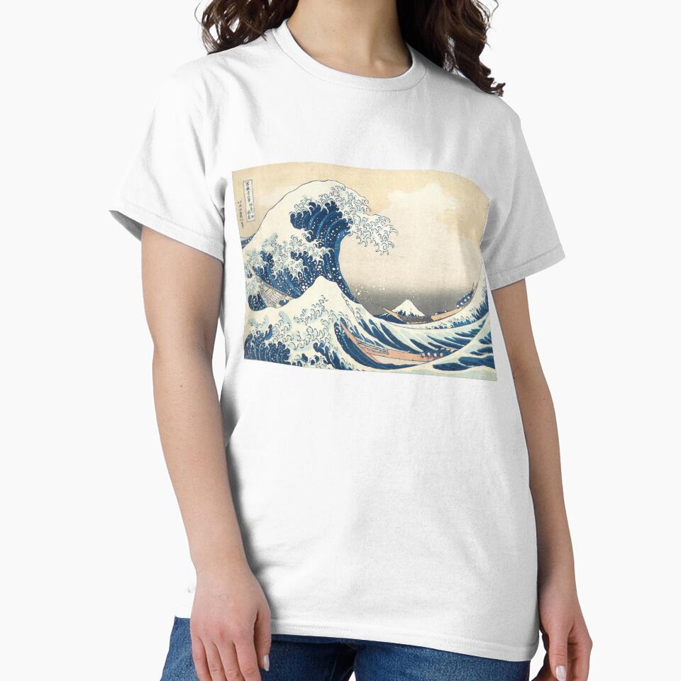 Under the Wave off Kanagawa (The Great Wave) by PRINTPIC T-Shirts, Hoodie, Sweatshirt | BlankRebels.com (Image 2)