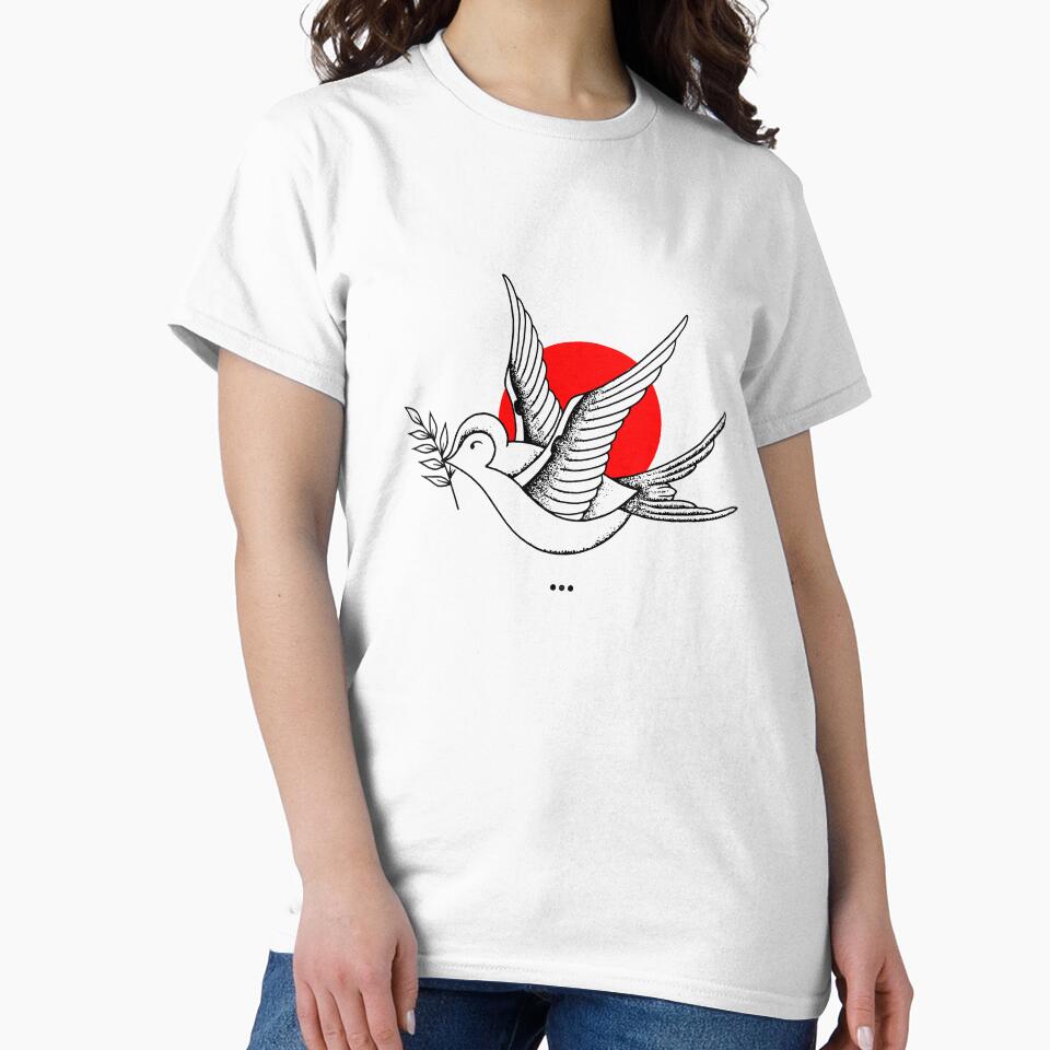 Old School Tattoo Swallow by SoulArtLove T-Shirts, Hoodie, Sweatshirt | BlankRebels.com (Image 2)