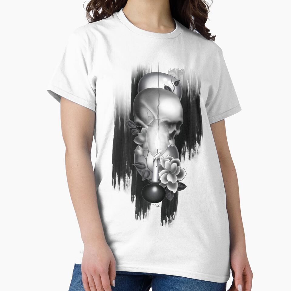 Memento Mori by MetroInk T-Shirts, Hoodie, Sweatshirt | BlankRebels.com (Image 2)