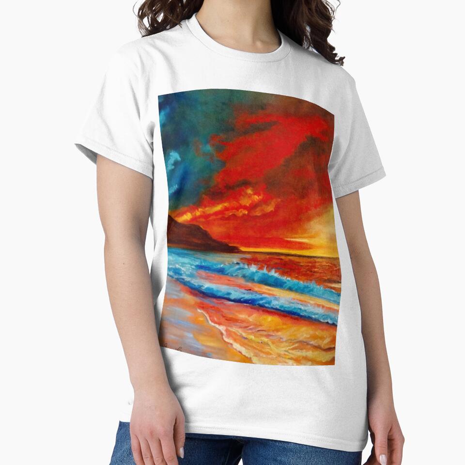 Brilliant Hawaiian Sunset by jennyleeandjim T-Shirts, Hoodie, Sweatshirt | BlankRebels.com (Image 2)