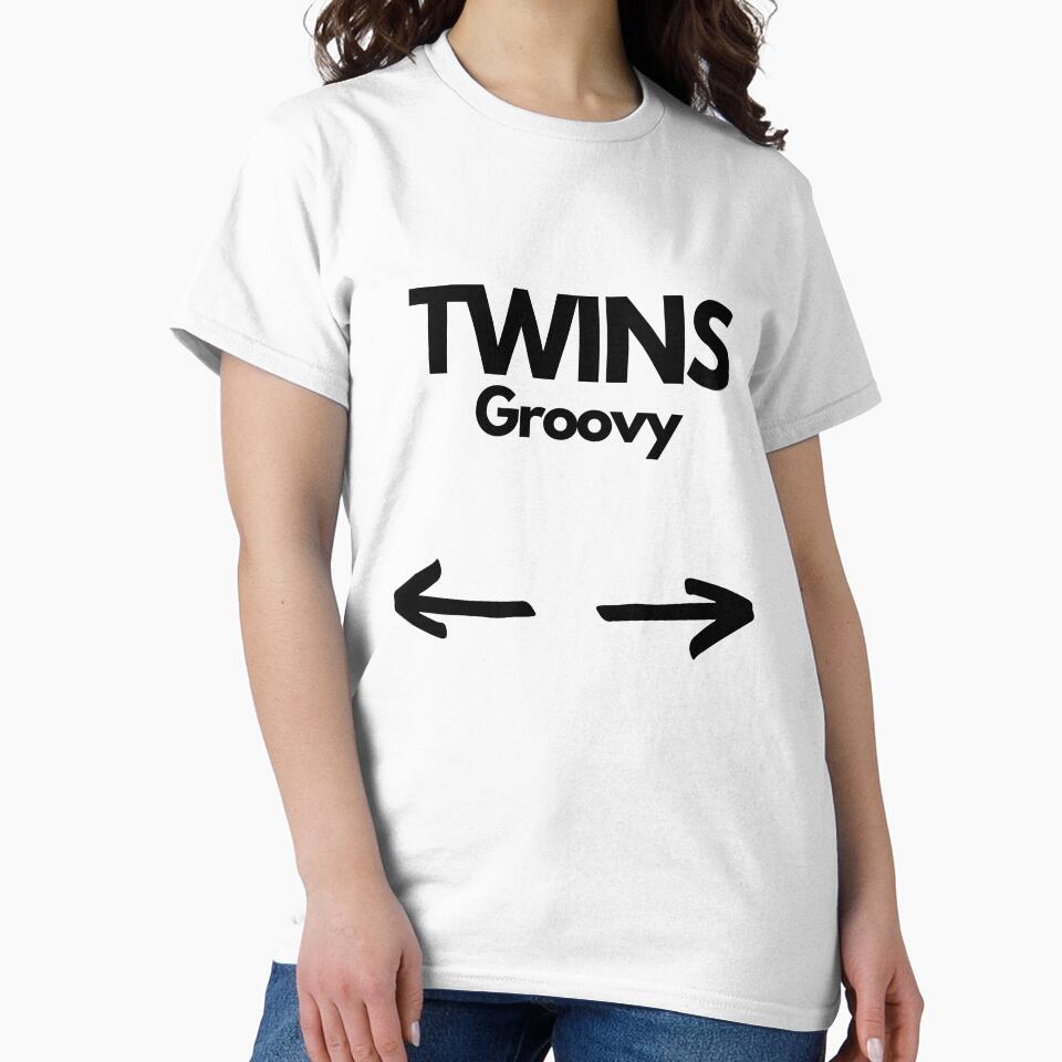 Twins Groovy Babe by FindYouByZ T-Shirts, Hoodie, Sweatshirt | BlankRebels.com (Image 2)