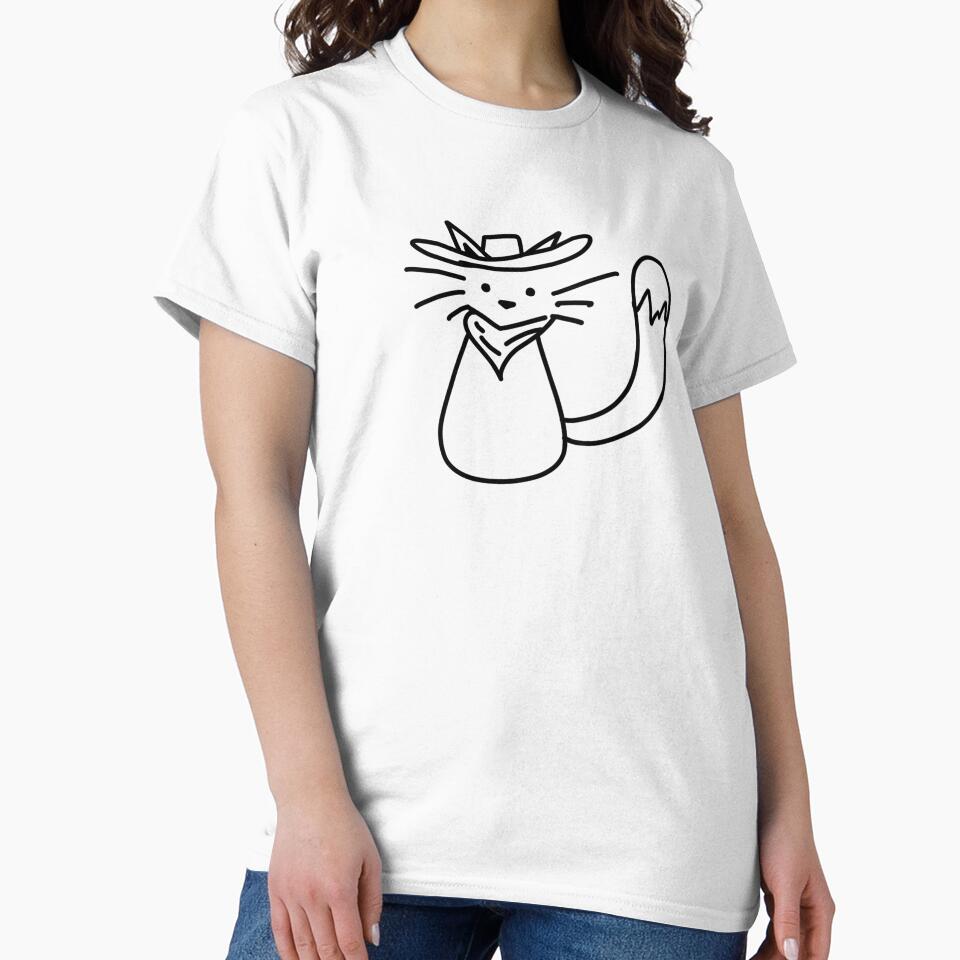 Cowboy Cat by itz-hazza T-Shirts, Hoodie, Sweatshirt | BlankRebels.com (Image 2)