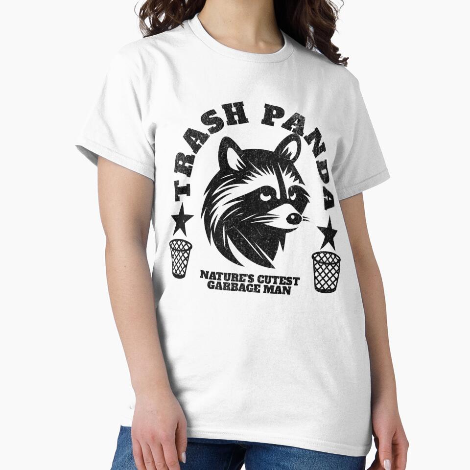 Raccoon trash panda ironic college seal parody by DisgustangCO T-Shirts, Hoodie, Sweatshirt | BlankRebels.com (Image 2)