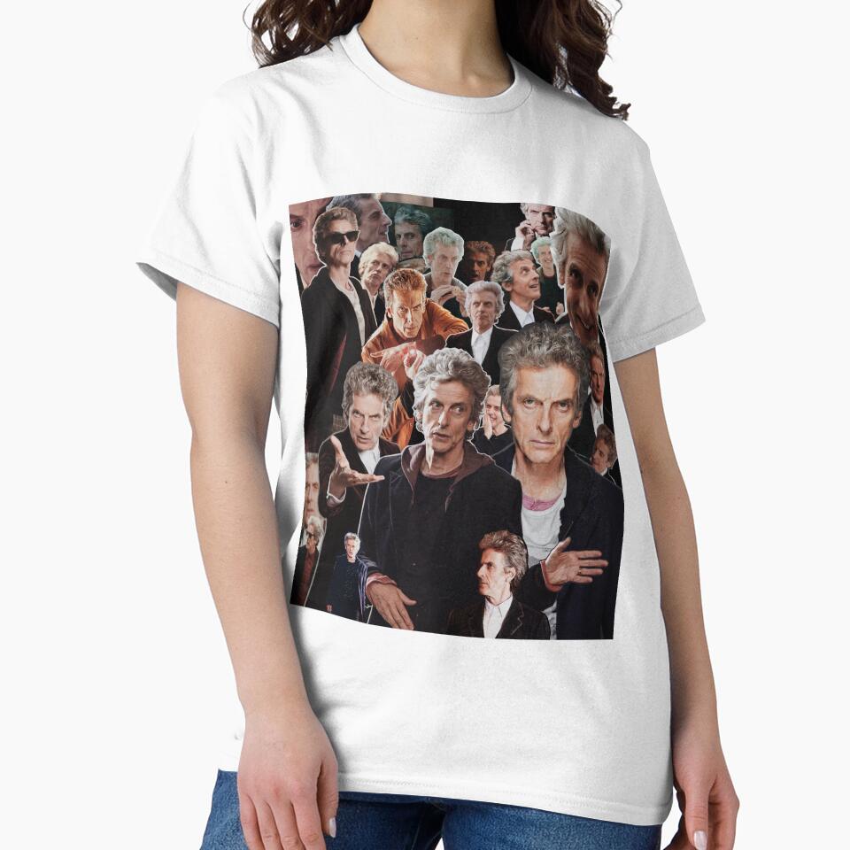 Peter Capaldi - 12th Doctor by bluevanart T-Shirts, Hoodie, Sweatshirt | BlankRebels.com (Image 2)