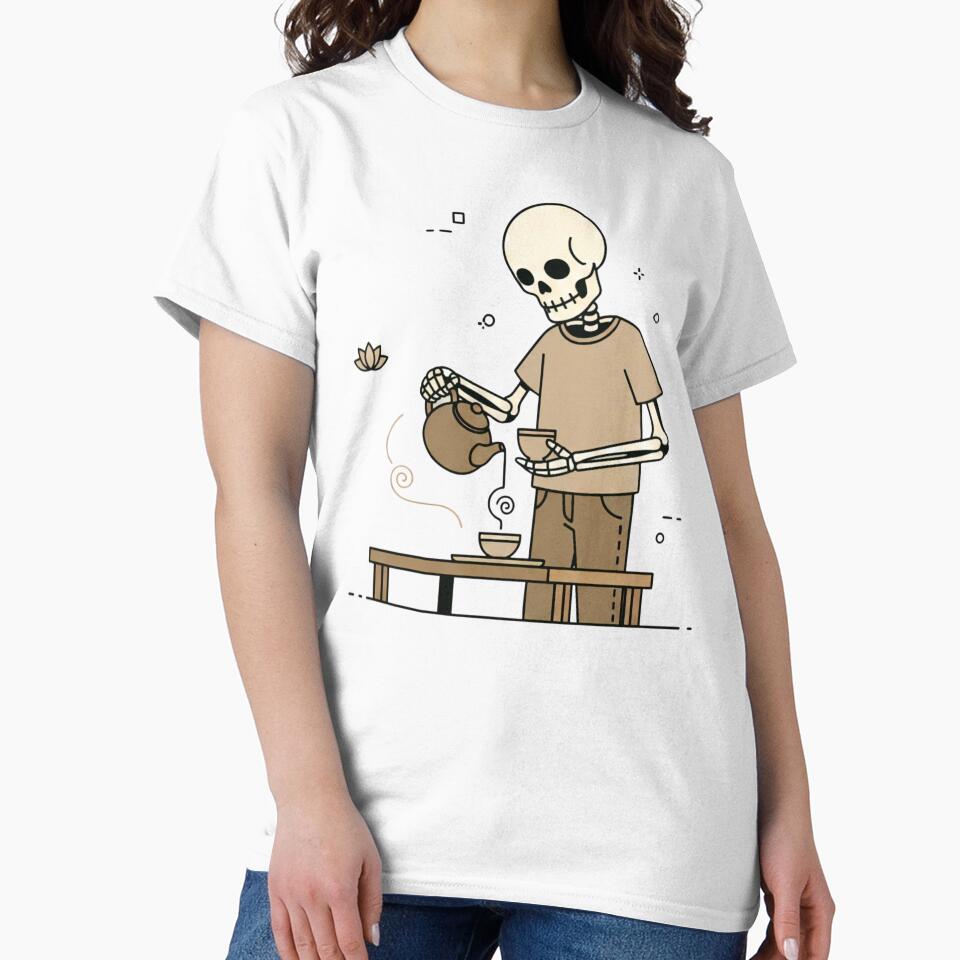 HERBALIST | Minimalist Skeleton Streetwear Art by DEADLINE.