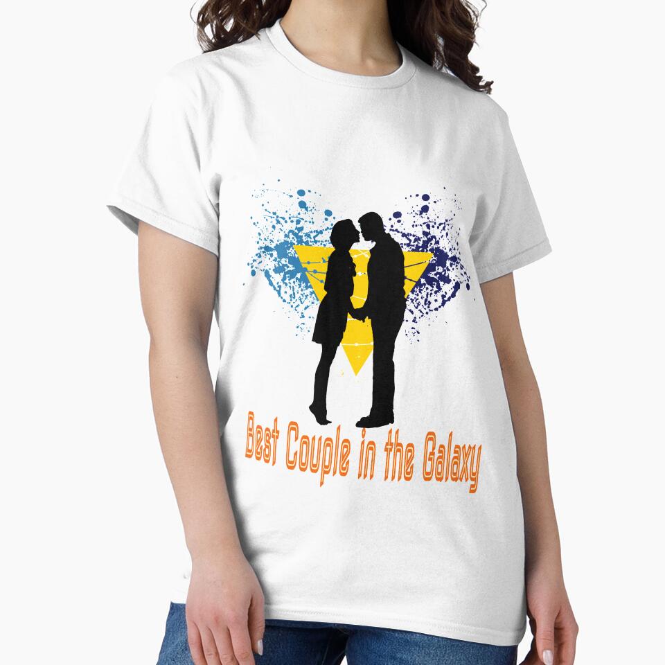 Best Couple in the Galaxy Universe Lovers Boyfriend and Girlfriend Wife and Husband Engaged by tengamerx... (Image 2)