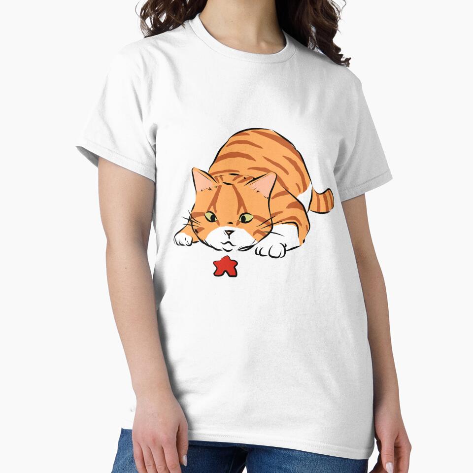 Cat Vs Meeple by ohmygoodstshirt T-Shirts, Hoodie, Sweatshirt | BlankRebels.com (Image 2)