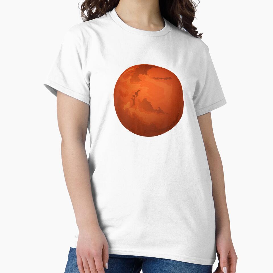 Red Planet Mars by dcohea T-Shirts, Hoodie, Sweatshirt | BlankRebels.com (Image 2)