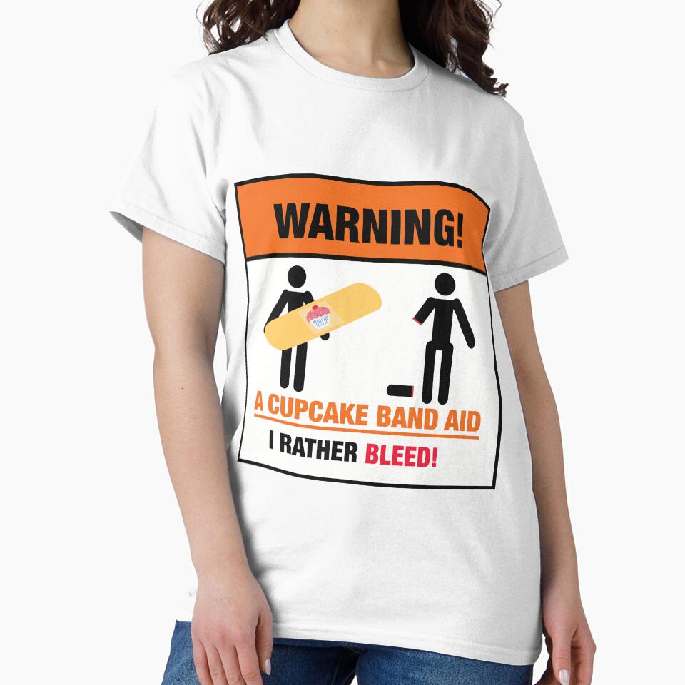WARNING!: I Rather Bleed! by ButterSkull T-Shirts, Hoodie, Sweatshirt | BlankRebels.com (Image 2)