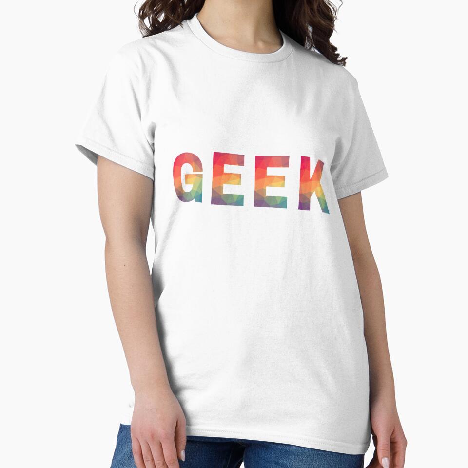 Rainbow Geek  | YES I'M A GEEK by Le Plus Three