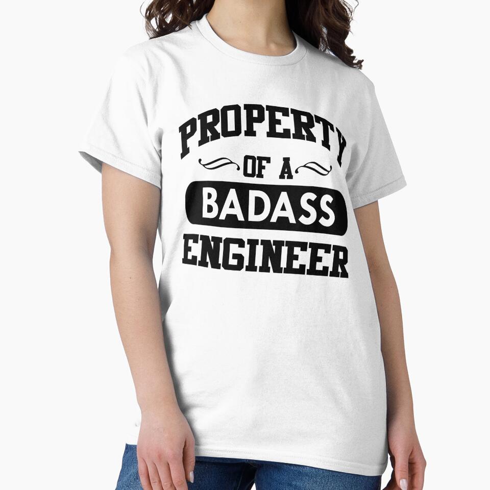 Poperty of a Badass Engineer by KA DESIGNS T-Shirts, Hoodie, Sweatshirt | BlankRebels.com (Image 2)