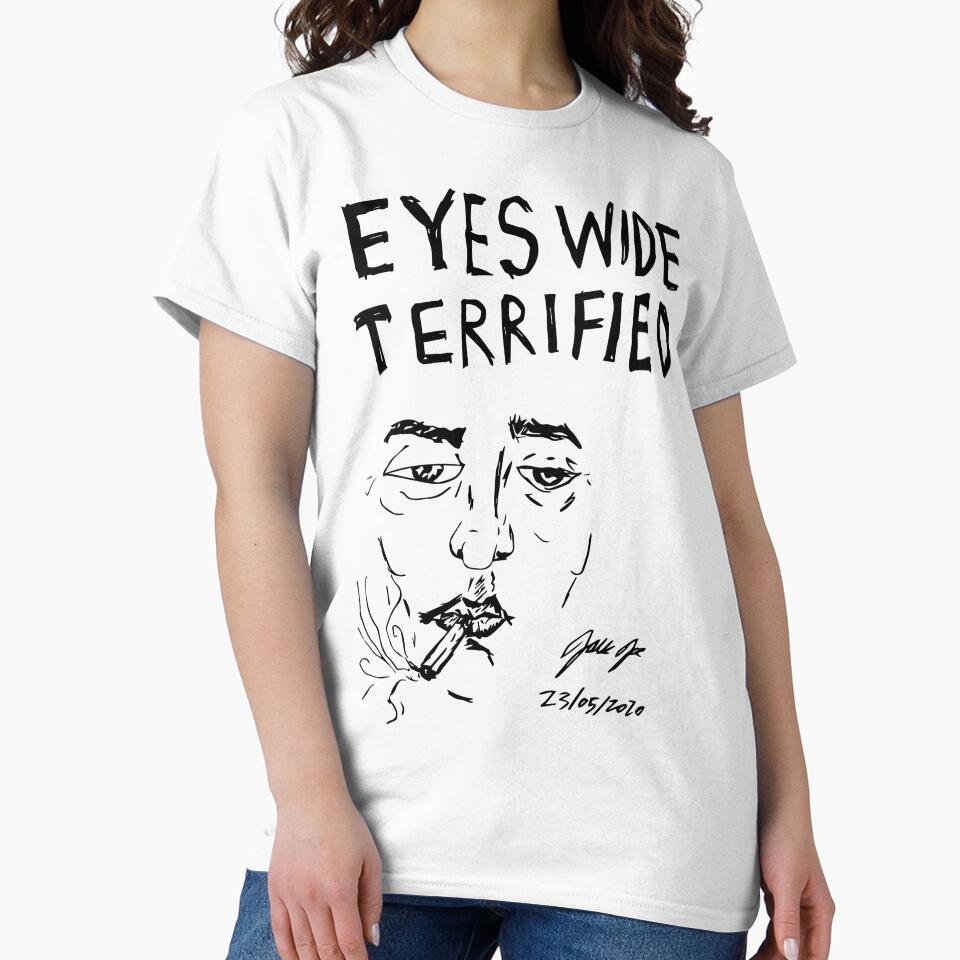 eyes wide terrified lockdown art by jackjoe1708 T-Shirts, Hoodie, Sweatshirt | BlankRebels.com (Image 2)