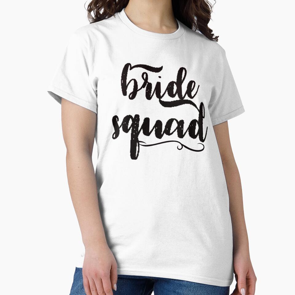 Bride Squad Bachelorette Party Wedding by younghopes T-Shirts, Hoodie, Sweatshirt | BlankRebels.com (Image 2)