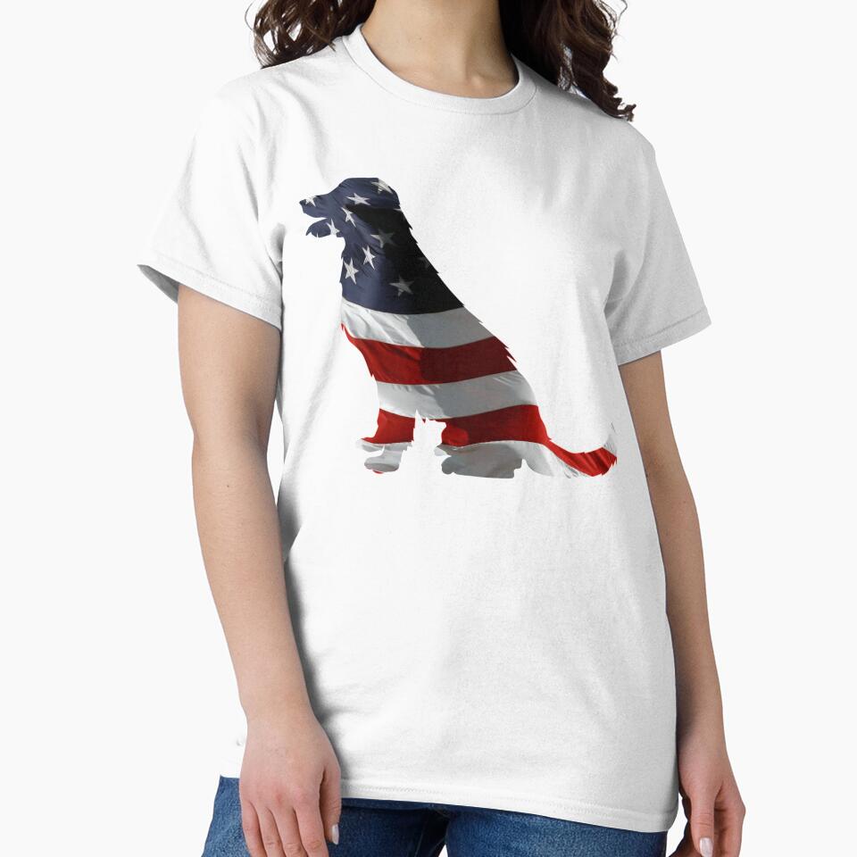 American Dog T-Shirt & Stickers - Dog Lover by StrangeStreet Hoodie, Sweatshirt | BlankRebels.com (Image 2)