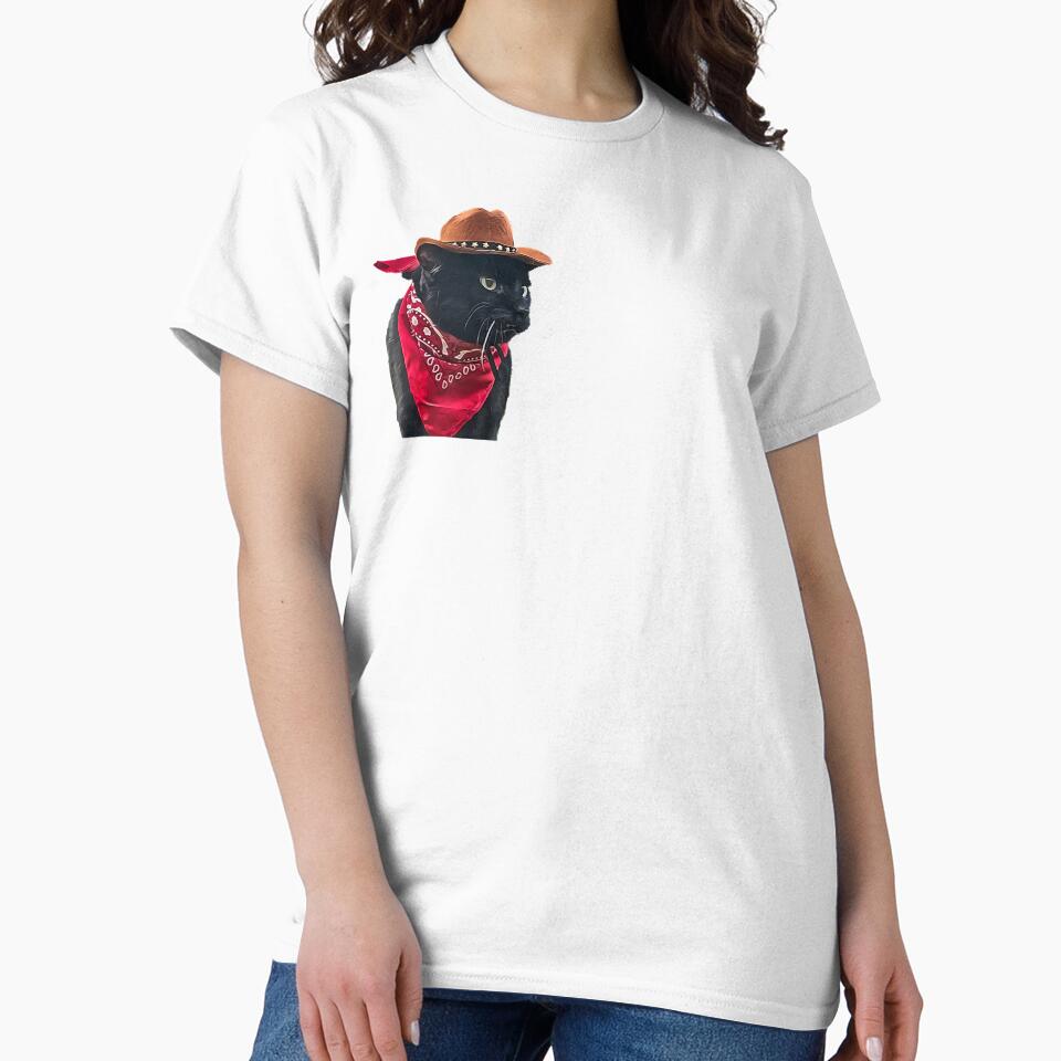Cowboy Cat 2 by stephkaye88 T-Shirts, Hoodie, Sweatshirt | BlankRebels.com (Image 2)