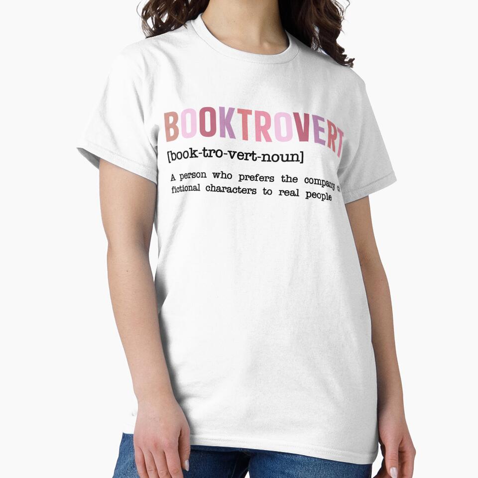 BOOKTROVERT – The introvert who loves books by SREBookLovers T-Shirts, Hoodie, Sweatshirt | BlankRebels.com (Image 2)