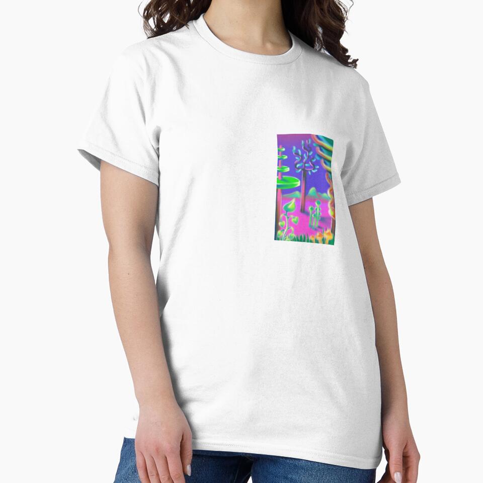 vaporwave abstract painting by Iwanttosellok T-Shirts, Hoodie, Sweatshirt | BlankRebels.com (Image 2)