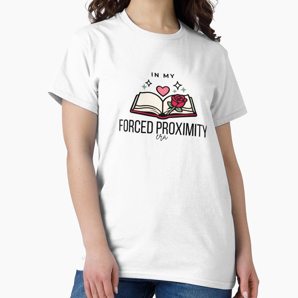 I'm In My Forced Proximity Era — Romance Trope Reader Sticker by Heather's Creative Apparel T-Shirts, Hoodie,... (Image 2)