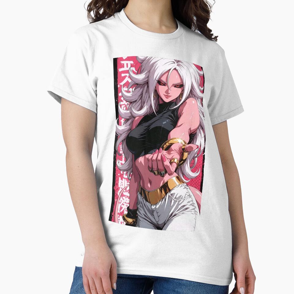 Android 21 - Fierce and Bold Digital Art by Dyan4 T-Shirts, Hoodie, Sweatshirt | BlankRebels.com (Image 2)