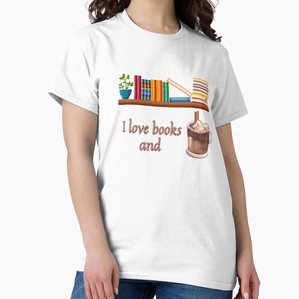 I Love books and good coffee by Mrs.  Tara T-Shirts, Hoodie, Sweatshirt | BlankRebels.com (Image 2)