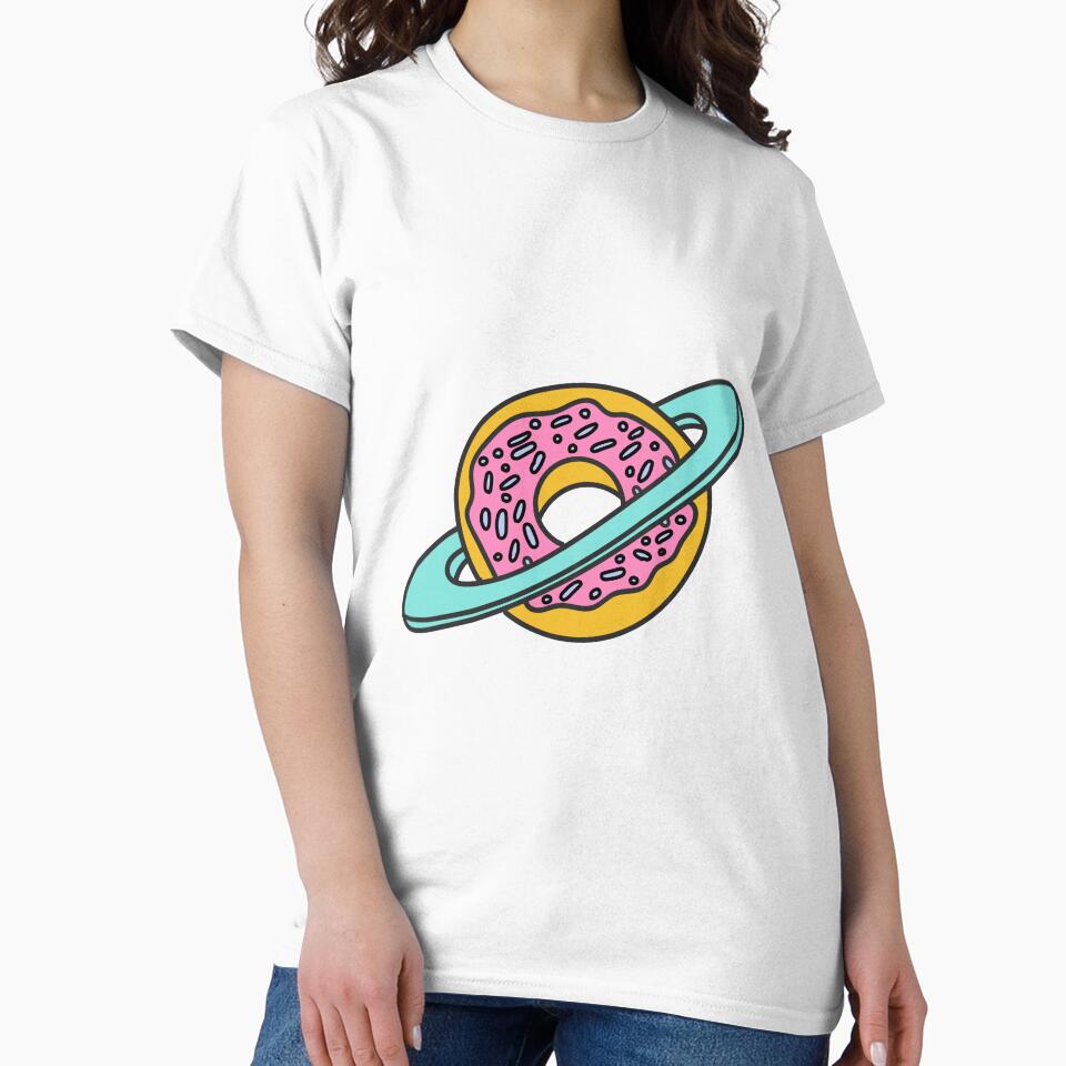Donut Planet Illustration by cobyc10916 T-Shirts, Hoodie, Sweatshirt | BlankRebels.com (Image 2)