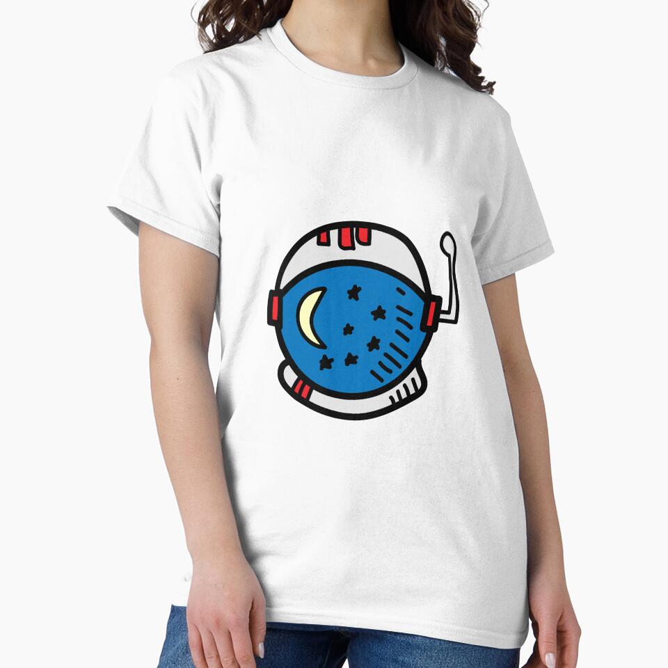 Astronaut Helmet Art by cobyc10916 T-Shirts, Hoodie, Sweatshirt | BlankRebels.com (Image 2)