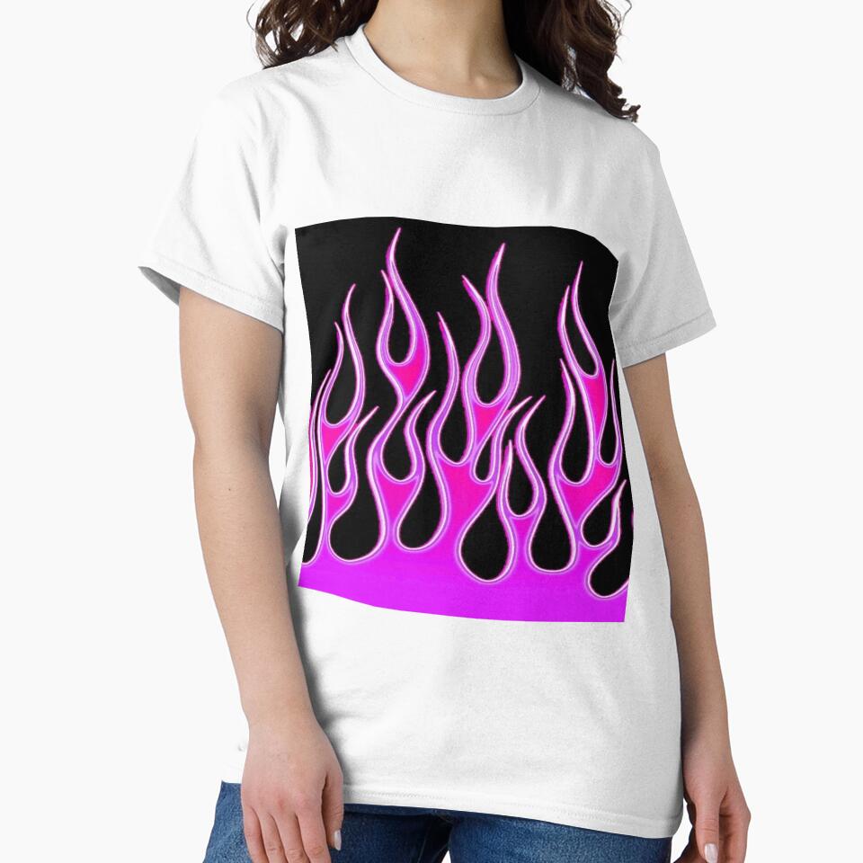 black & pink flames by sqftv
