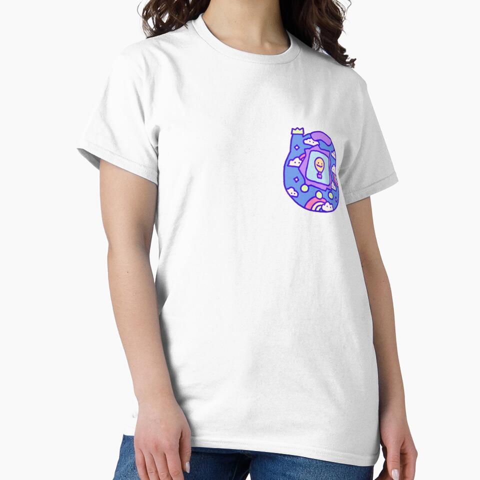 Blue Tamagotchi by PurpleTimes T-Shirts, Hoodie, Sweatshirt | BlankRebels.com (Image 2)