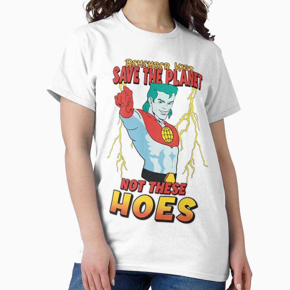 Captain save the planet by Triggered90s T-Shirts, Hoodie, Sweatshirt | BlankRebels.com (Image 2)