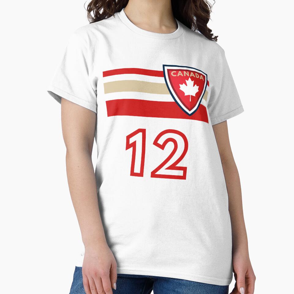 Canada Team Jersey-Retro Style-Canada Soccer Team-Christine Sinclair-Canada Soccer -2022--CANMNT-CANWNT by SighFly52