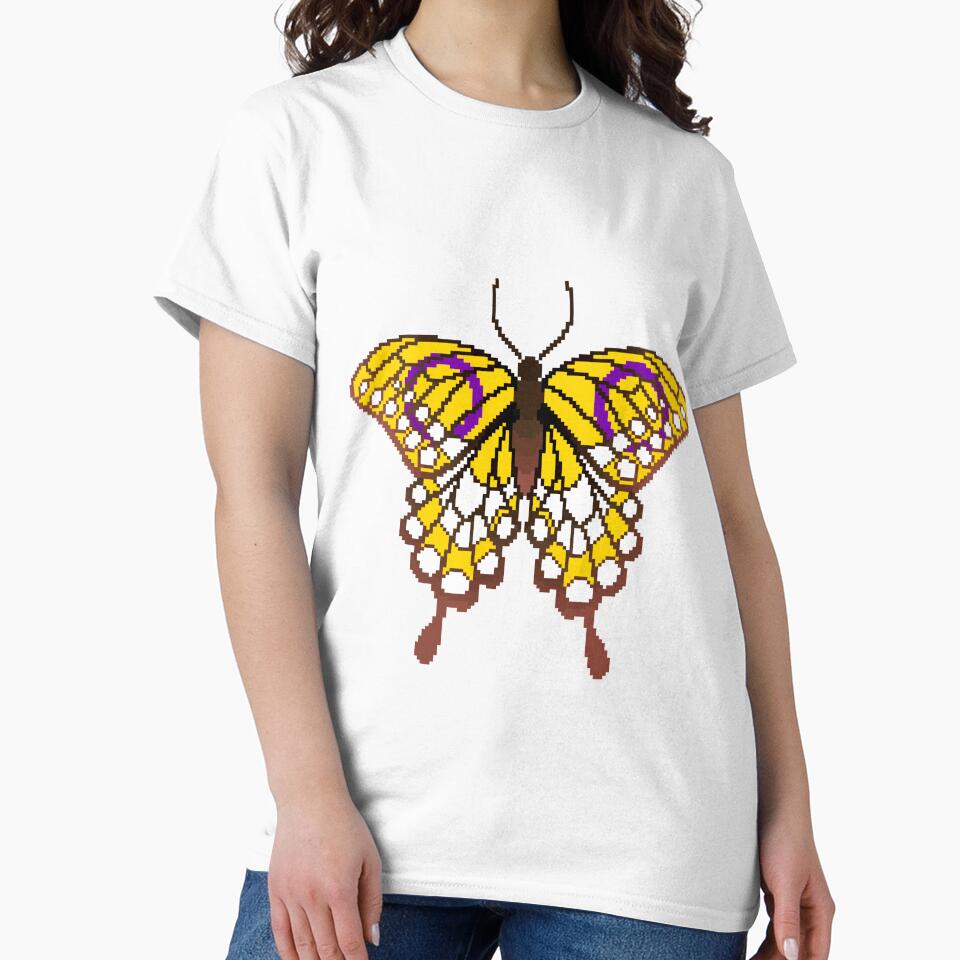 Intersex Pride Butterfly by MetallicWings15 T-Shirts, Hoodie, Sweatshirt | BlankRebels.com (Image 2)