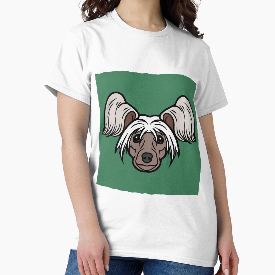 Cutest Chinese Crested (Large Print) by Myloveforpets T-Shirts, Hoodie, Sweatshirt | BlankRebels.com (Image 2)