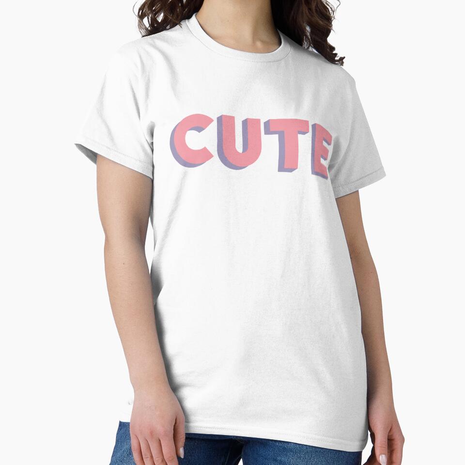 CUTE by DaniellaDevita T-Shirts, Hoodie, Sweatshirt | BlankRebels.com (Image 2)