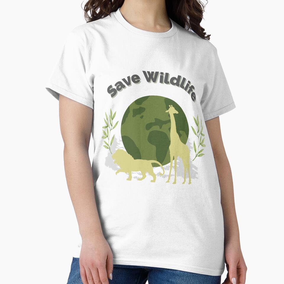 Save Wildlife by MedEla  ⭐⭐⭐⭐⭐ T-Shirts, Hoodie, Sweatshirt | BlankRebels.com (Image 2)