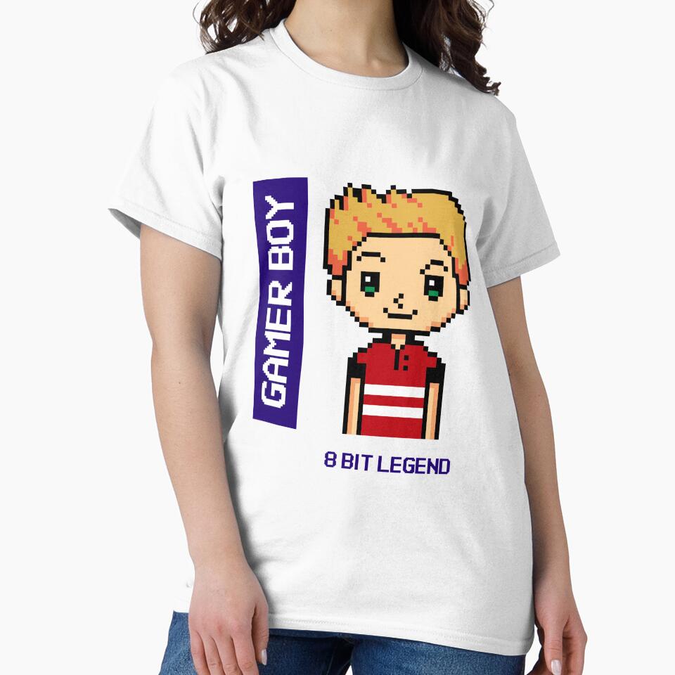 Gamer Boy - Retro 80s gaming design by whytealistair T-Shirts, Hoodie, Sweatshirt | BlankRebels.com (Image 2)