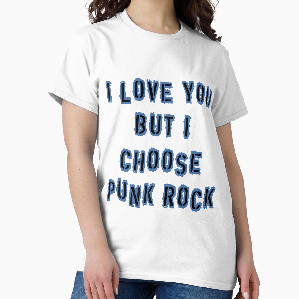 I Love You But I Choose Punk Rock by SerpentSkyArts