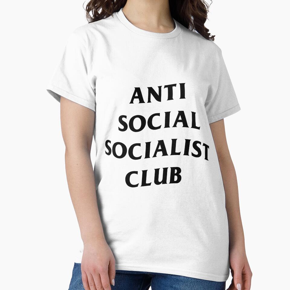 Anti Social Socialist Club by CommunistKitsch T-Shirts, Hoodie, Sweatshirt | BlankRebels.com (Image 2)