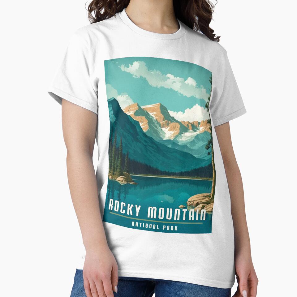 Rocky Mountain National Park by WanderlustArtsy T-Shirts, Hoodie, Sweatshirt | BlankRebels.com (Image 2)
