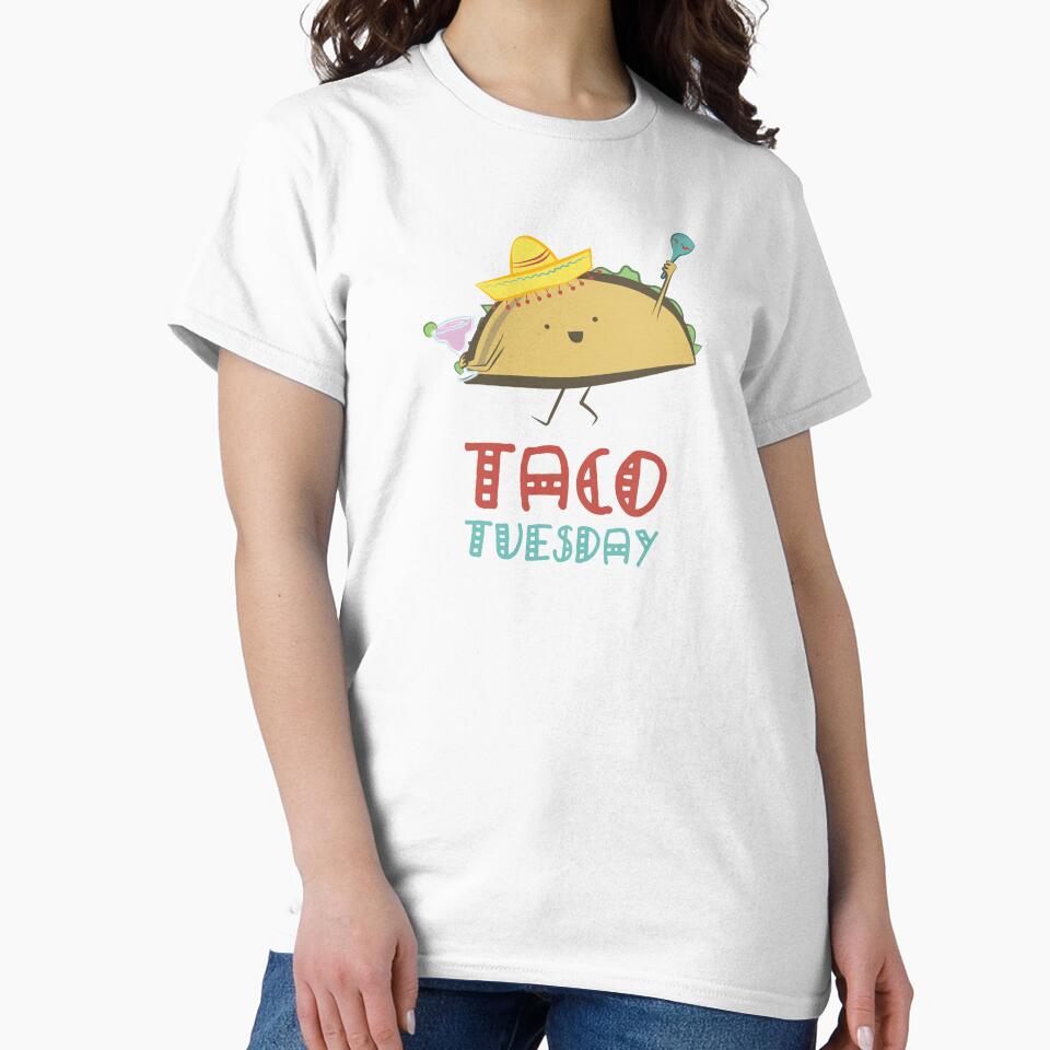 TACO TUESDAY by bushinoodle T-Shirts, Hoodie, Sweatshirt | BlankRebels.com (Image 2)
