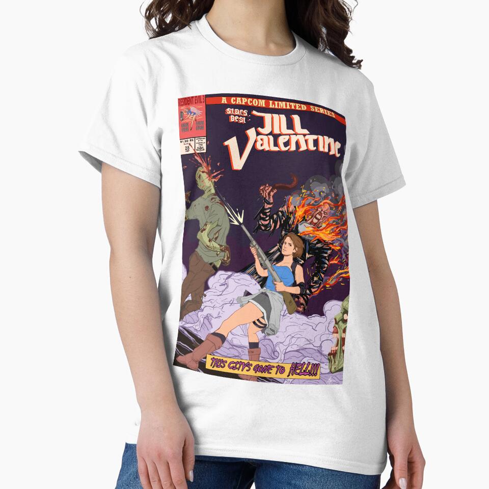 JILL VALENTINE by pimpin7167 T-Shirts, Hoodie, Sweatshirt | BlankRebels.com (Image 2)