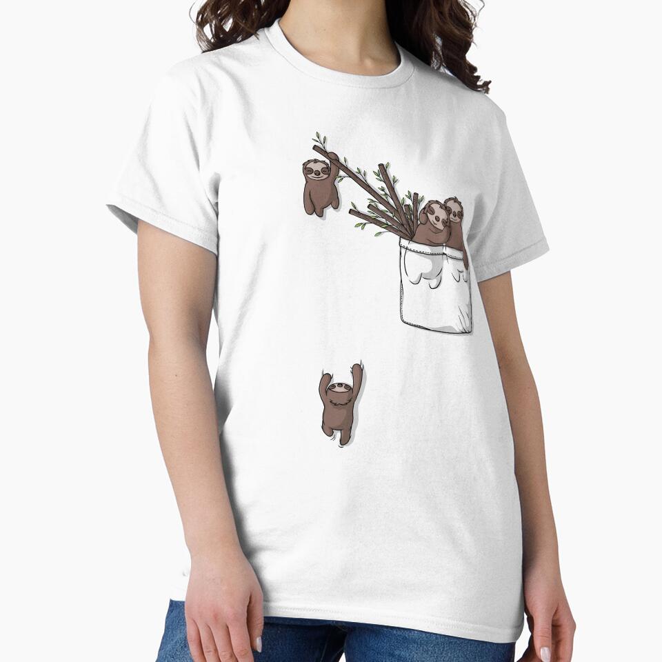 Pocket Sloth Family by Beka Designs